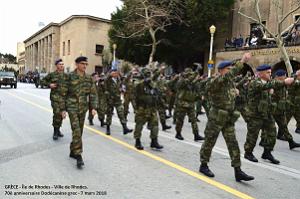 326- Rhodes- Defile Dodecanese grec